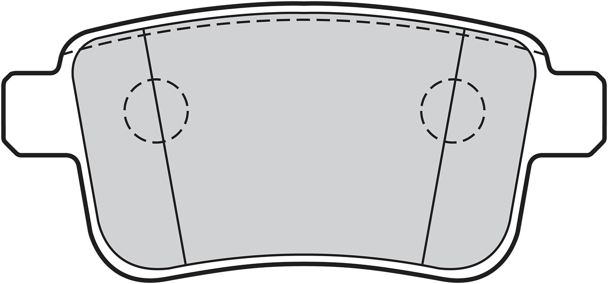Jeu de 4 plaquettes de frein VALEO ref. 302216